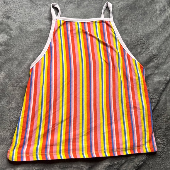 Striped crop top - Picture 3 of 4